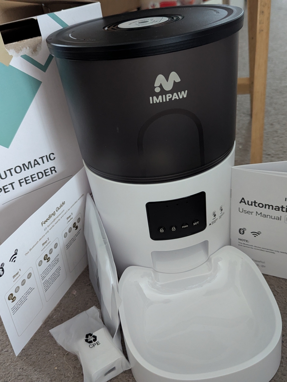 IMIPAW Automatic Pet Feeder - Picture 1 of 3